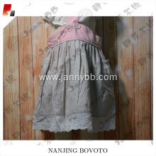 wholesale girl birthday outfits natural fabricdress